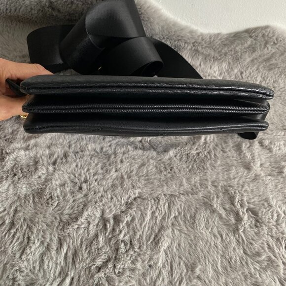 Aldo Kosygin Black Quilted Crossbody Evening Chain Bag - Picture 5 of 14